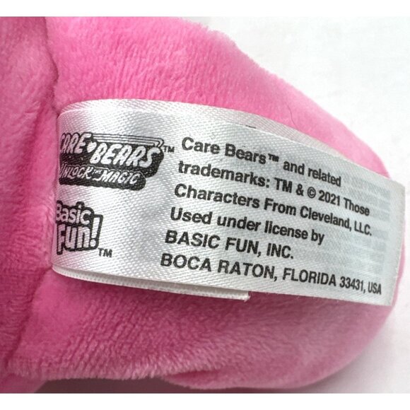 Care Bears 13" Cheer Bear Plush Stuffed Animal Pink Rainbow Unlock The Magic '21 - Picture 7 of 7